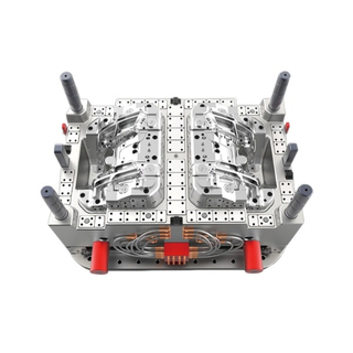 قالب حقن دقيق لأضواء وعدسات إشارة السيارات (PC/PMMA)